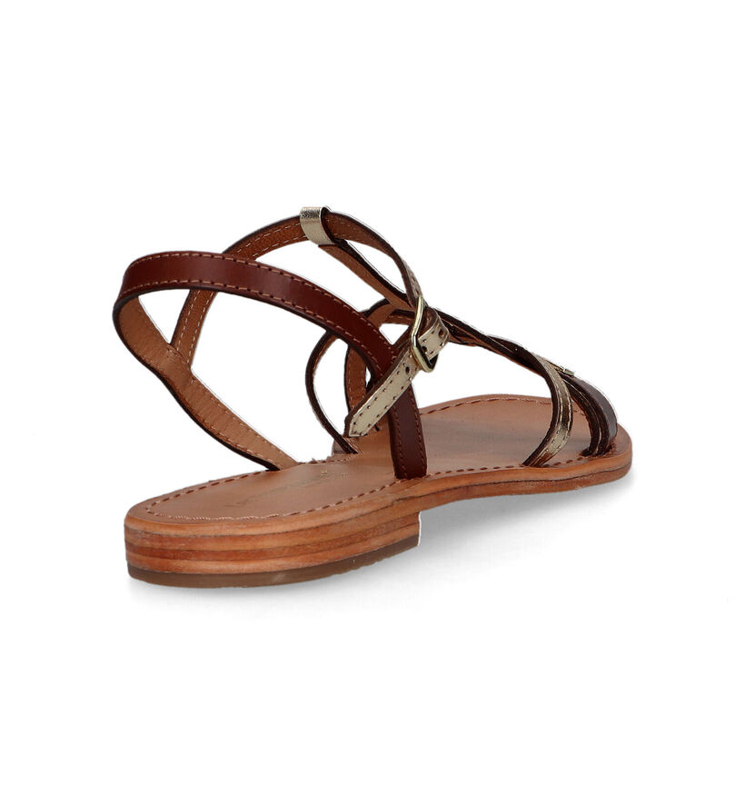 Les Tropeziennes Hironela Cognac Sandalen voor dames (324741)