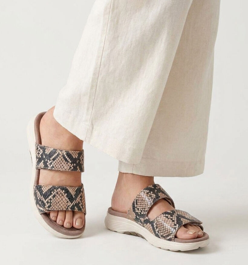 Gabor Grijze Slippers voor dames (368386)