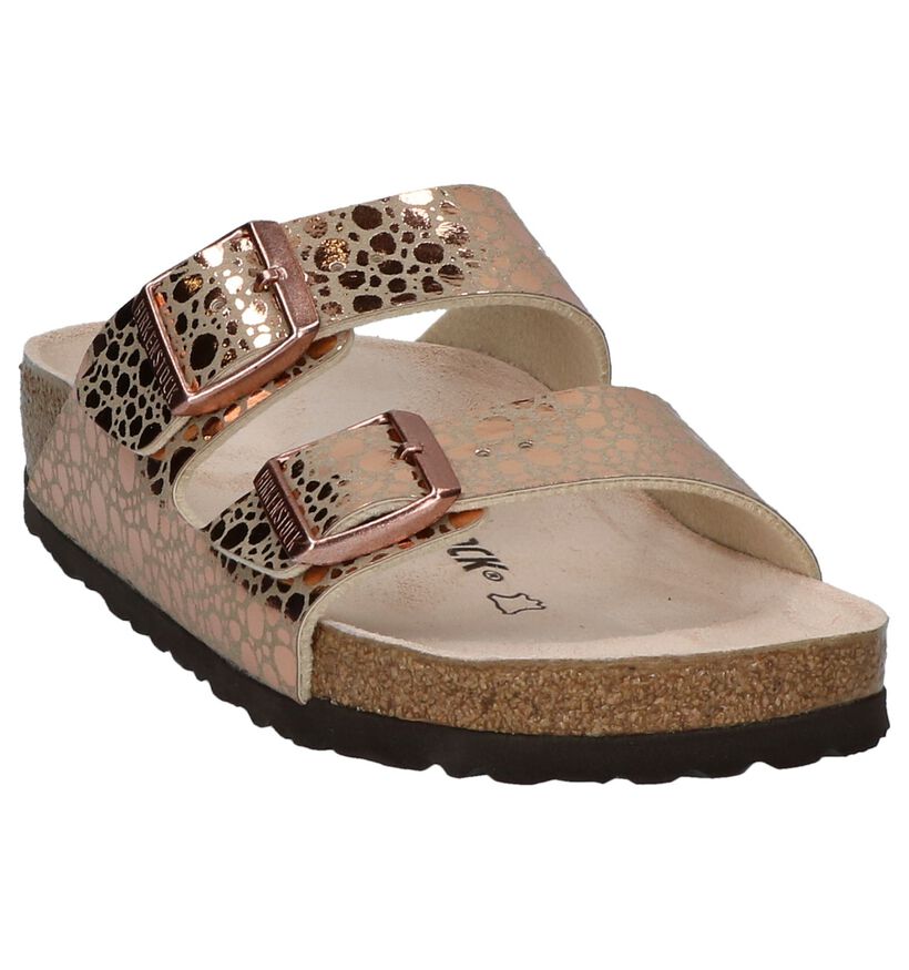 Birkenstock Arizona Zwarte Slippers voor dames (294826)