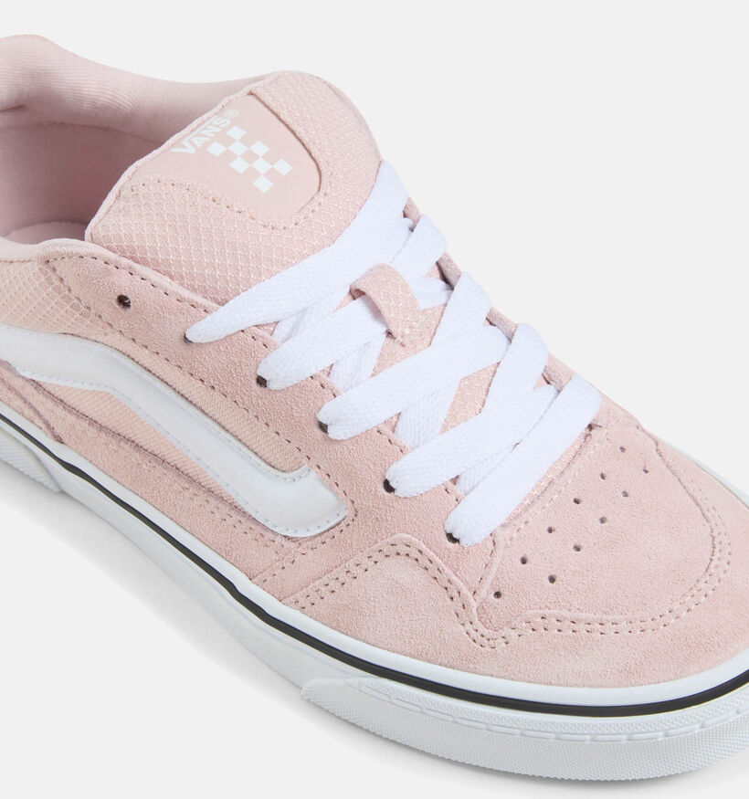 Vans Caldrone Baskets pour skate en Rose pour femmes (351404)