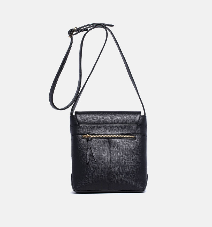 Crinkles Sac porté croisé en Noir pour femmes (365735)