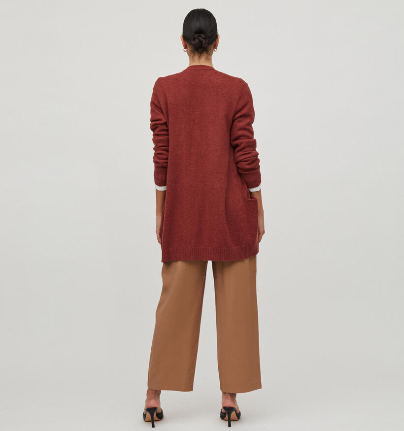 Vila Ril Open Rode Knit Cardigan voor dames (328847)