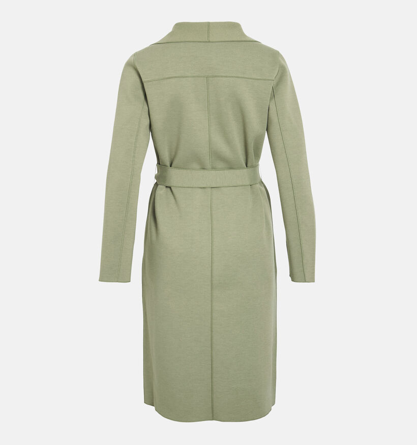 Vila Juice Manteau mi-long en Vert pour femmes (351776)