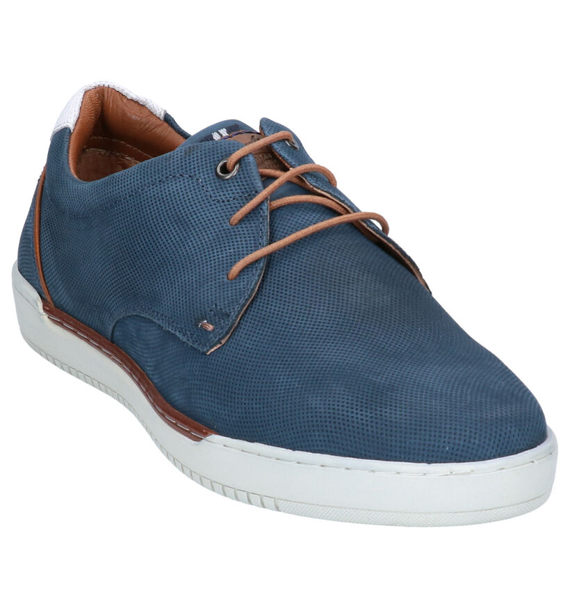 Australian Baskets basses en Bleu foncé en nubuck (272527)