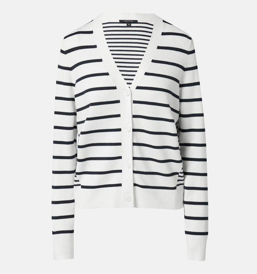 comma Cardigan en Blanc pour femmes (350030)