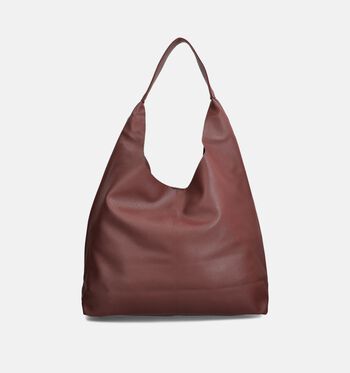 Signatur Schoudertassen Zwart/Beige/Bordeaux