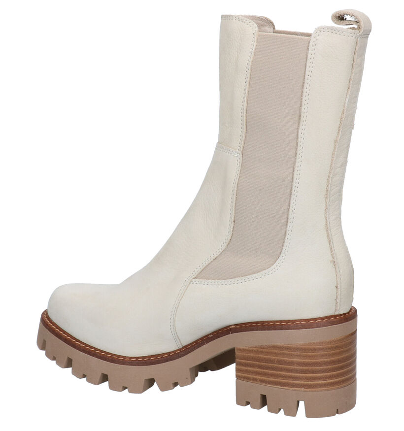 Akula Bottes courtes en Brun clair en nubuck (298734)