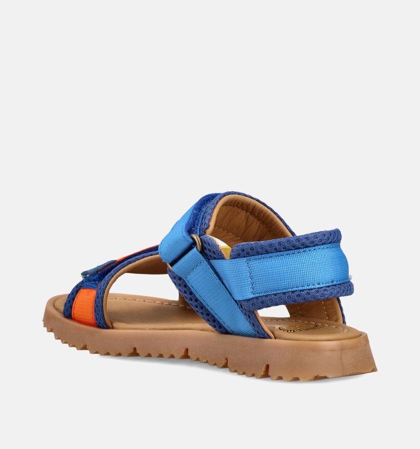 STONES and BONES Laker Sandales en Bleu/Orange pour gar&ccedil;ons (373751)