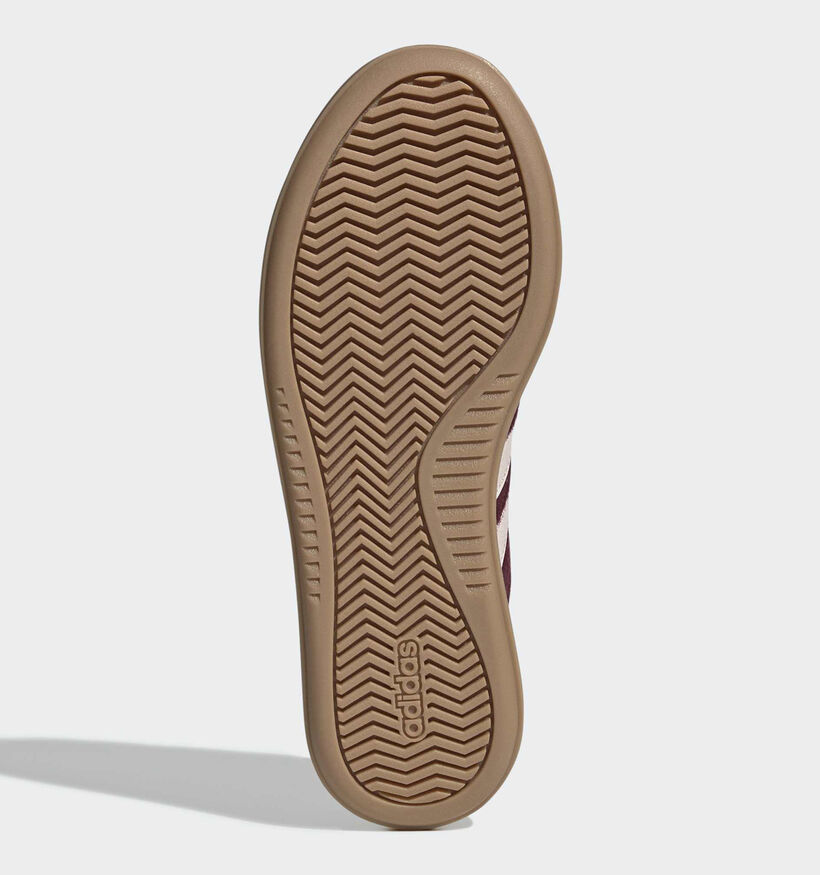 adidas Barreda Decode Lux Baskets basses en Bordeaux pour femmes (375370)