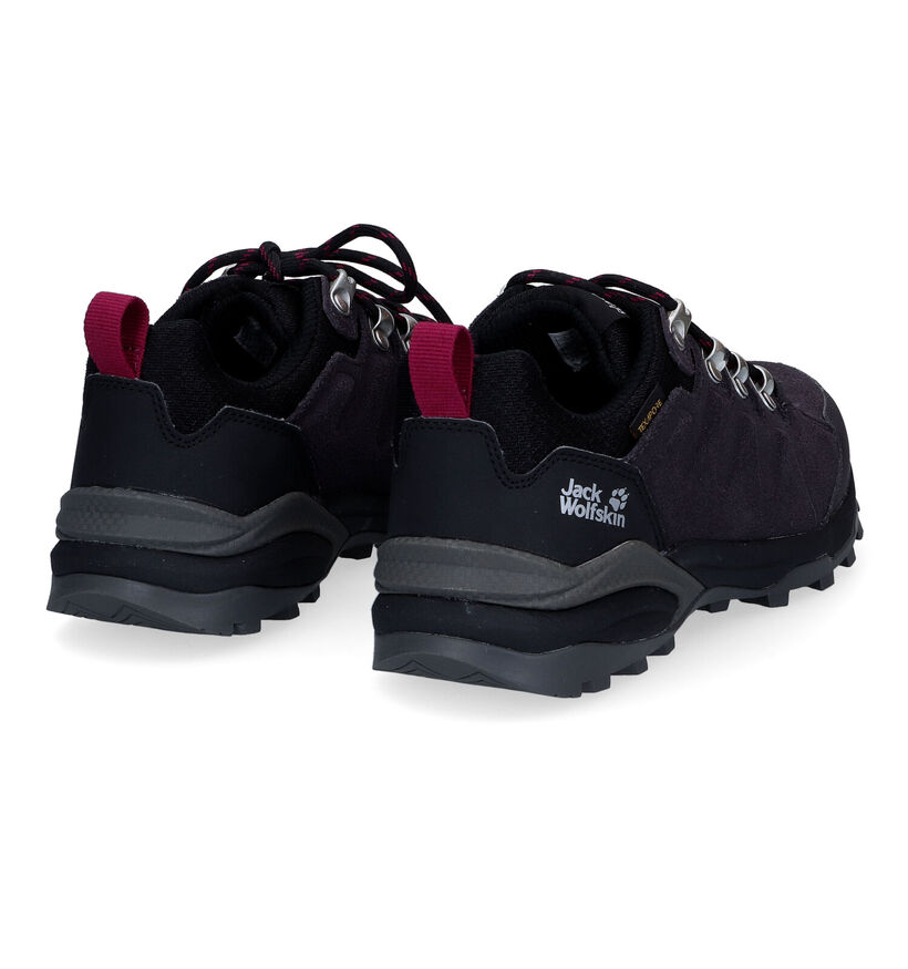 Jack Wolfskin Refugio Texapore Chaussures de randonnée en Brun pour femmes (302176) - pour semelles orthopédiques