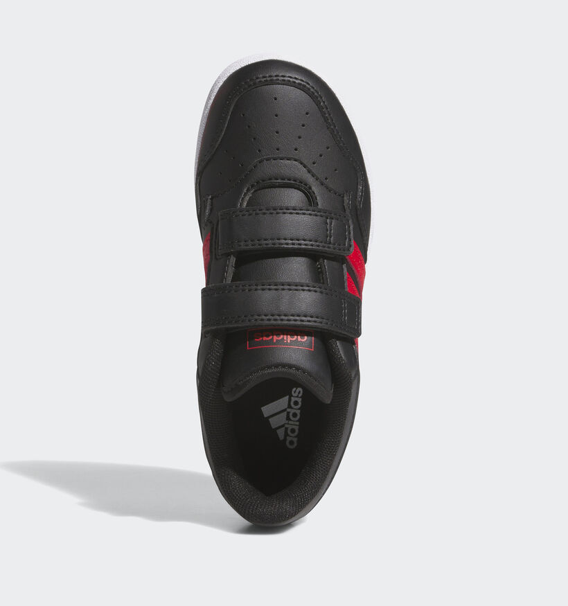adidas Hoops 4.0 Zwarte Sneakers voor jongens, meisjes (362464)