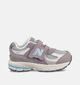 New Balance Baskets basses en Taupe pour filles (366186) - pour semelles orthop&eacute;diques