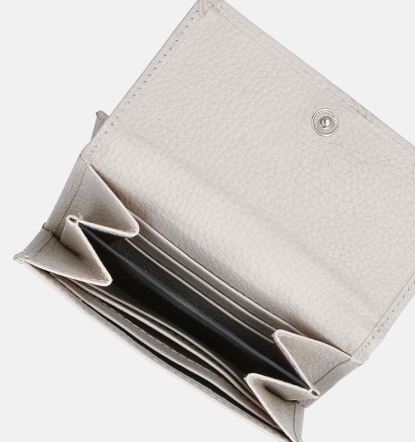 Crinkles Beige Overslagportemonnee voor dames, heren (358102)