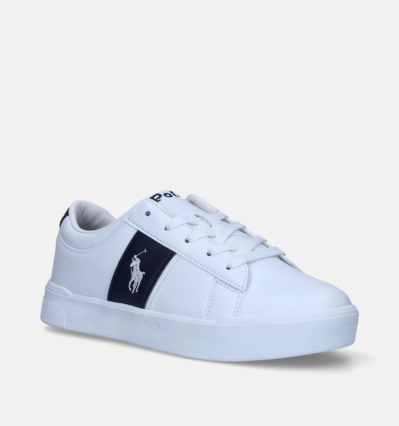 Polo Ralph Lauren Frazier Witte Veterschoenen voor jongens (344239)
