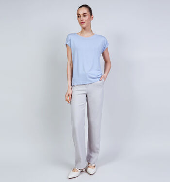 Vero Moda T-shirts Jaune/Bleu