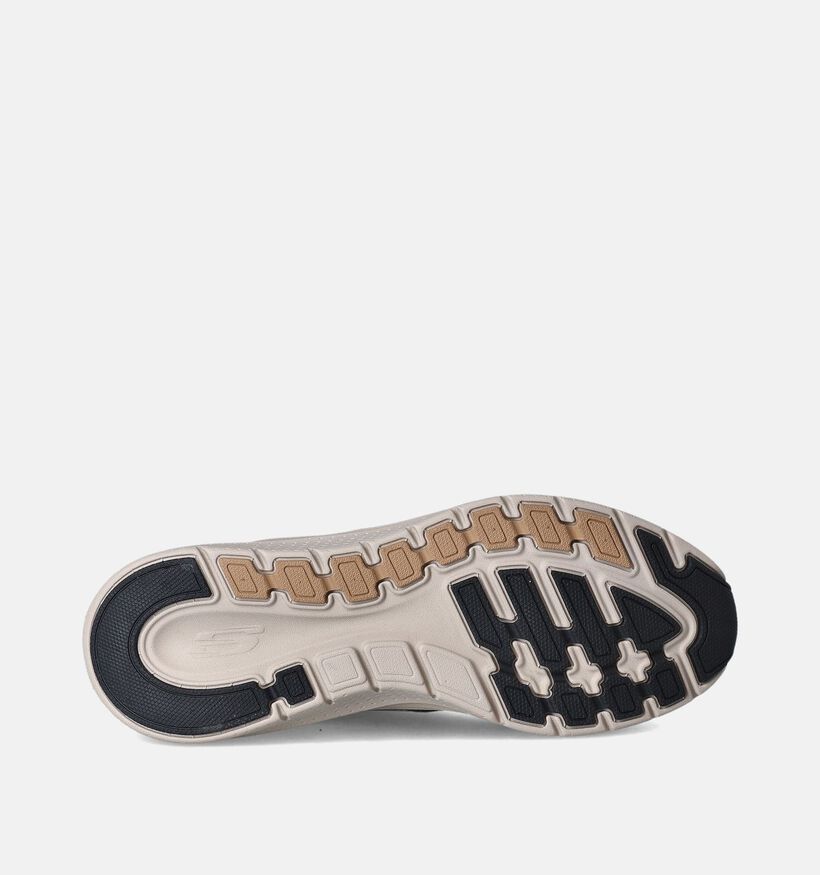 Skechers Arch Fit 2.0 The Keep Kaki Sneakers voor heren (352017) - geschikt voor steunzolen