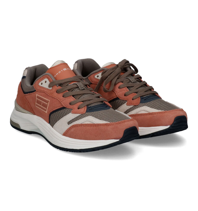 Tommy Hilfiger Modern Grijze Sneakers voor heren (310674) - geschikt voor steunzolen