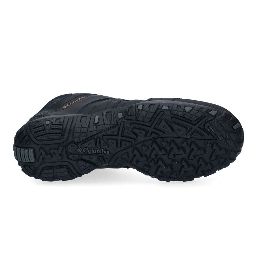 Columbia Woodburn II Chukka Chaussures de randonnée en Noir en cuir (294150)