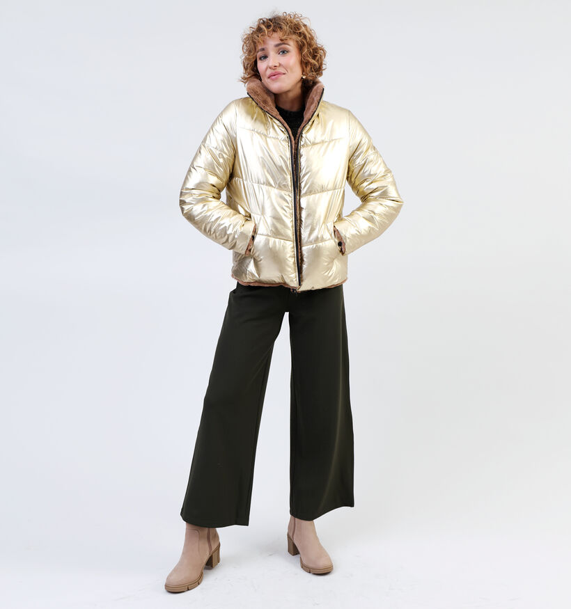 Vero Moda Upsalagold Gouden Korte jas voor dames (329019)