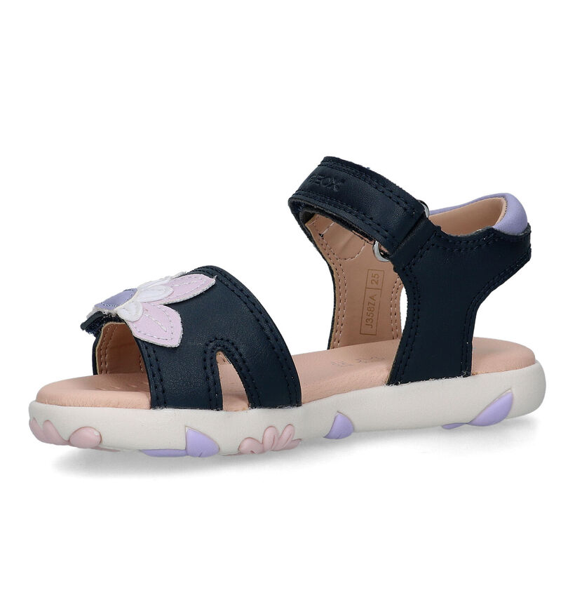 Geox Haiti Sandales en Blanc en simili cuir (326626)