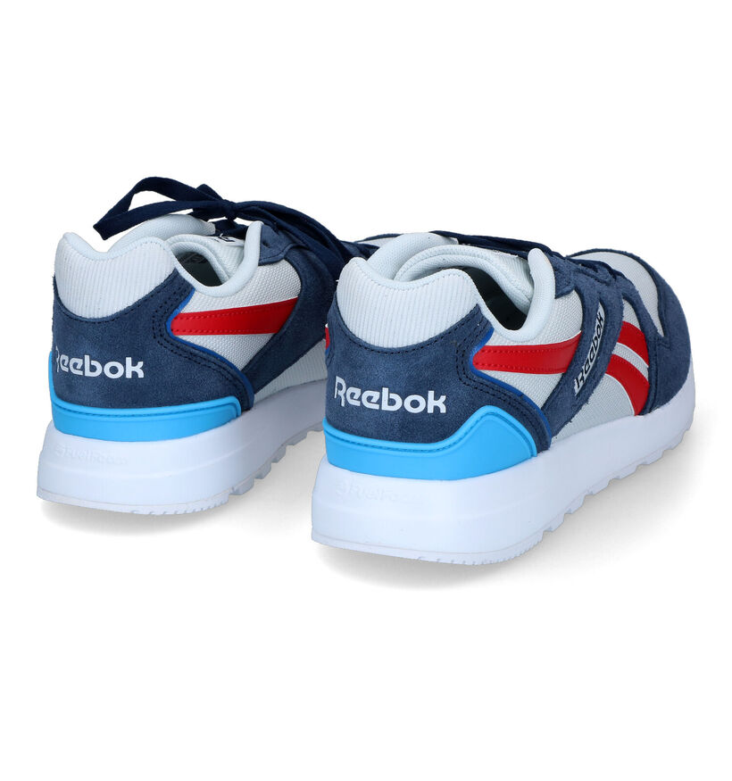 Reebok Baskets basses en Bleu pour hommes (318935) - pour semelles orthopédiques