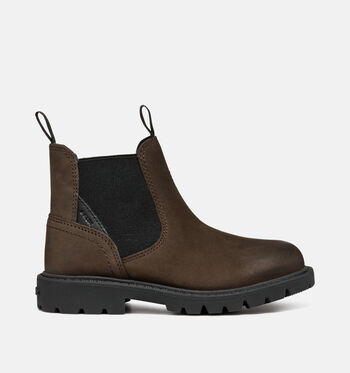 Geox Respira High Boots Zwart/Cognac/Bruin