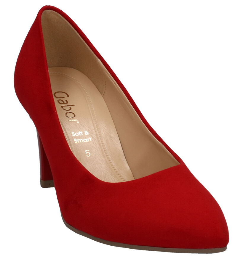 Gabor Soft & Smart Rode Pumps in stof (271512)