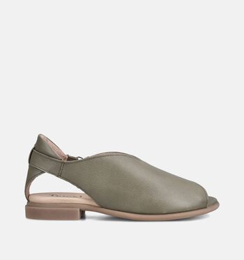 Think! Sandalen Zwart/Rood/Groen