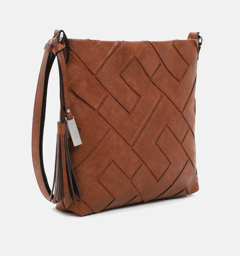 Tamaris Marike Sac porté croisé en Cognac pour femmes (330998)