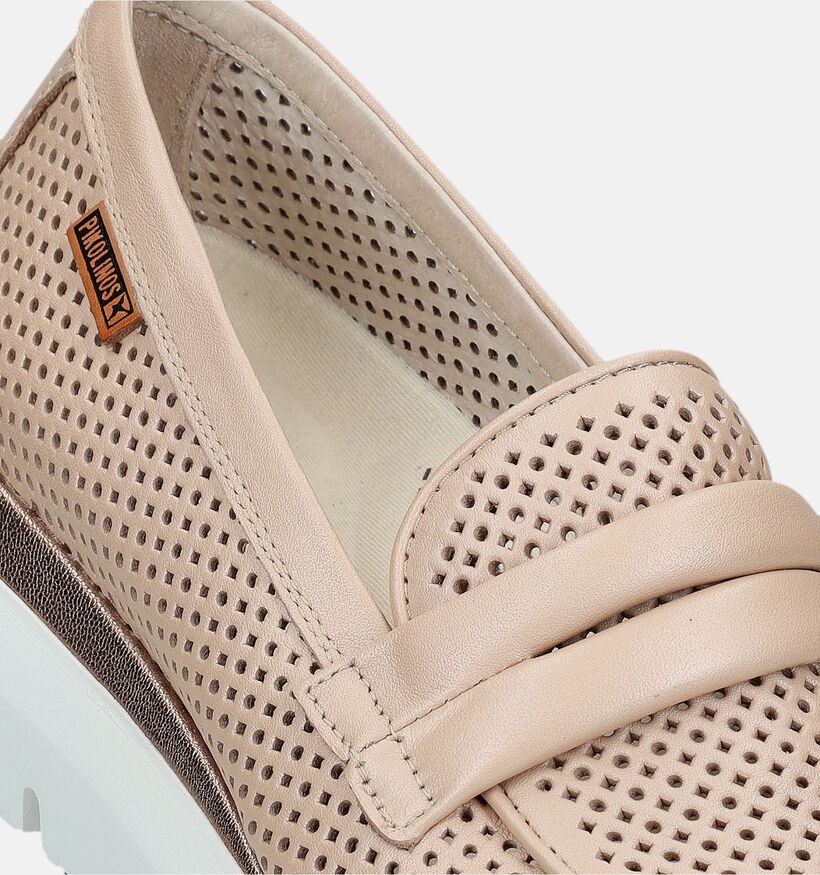 Pikolinos Rueda Mocassins en Beige pour femmes (339579) - pour semelles orthopédiques