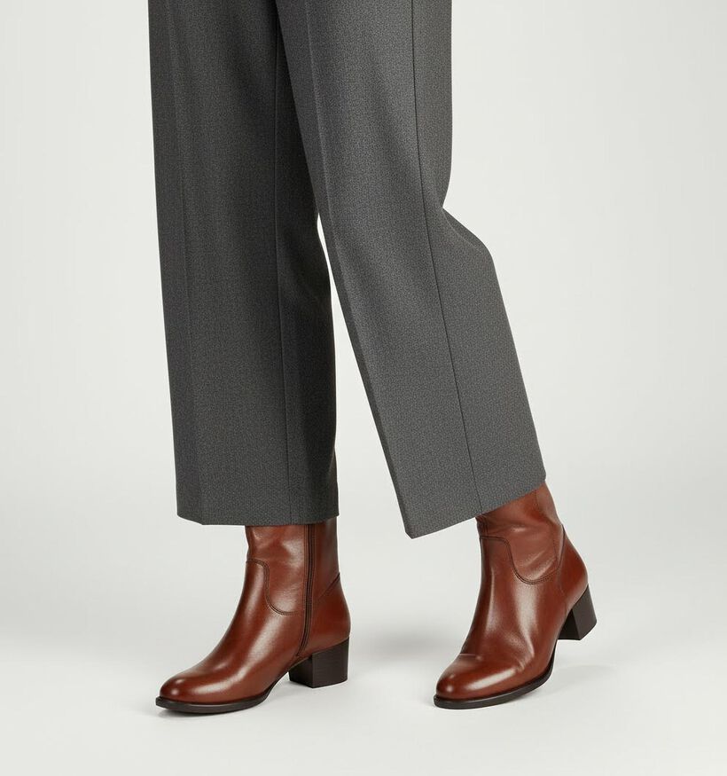 Tamaris Bottes hautes en Cognac pour femmes (362807)