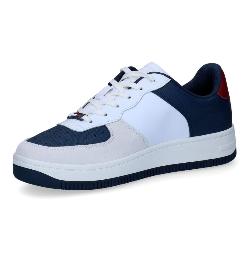 Tommy Hilfiger Basket Varsity Cupsole Chaussures &agrave; lacets en Blanc en synth&eacute;tique (300637)