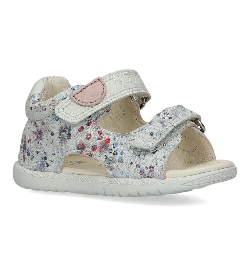 Geox Macchia Sandales en Blanc pour filles (321562)