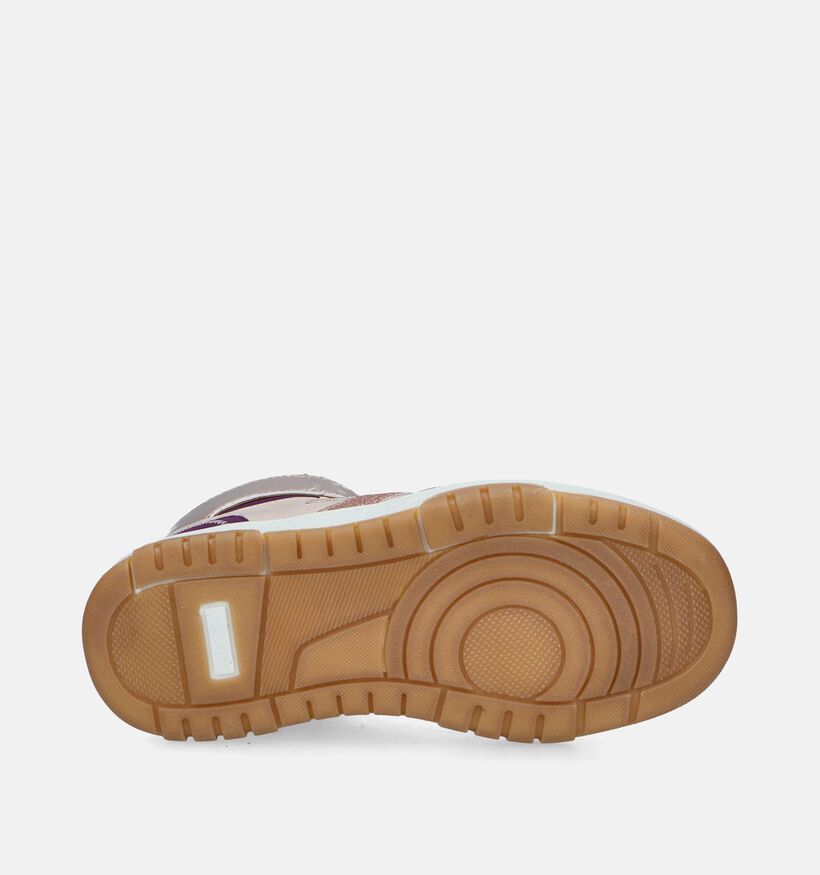 Milo & Mila Paarse Hoge schoenen voor meisjes (346942)