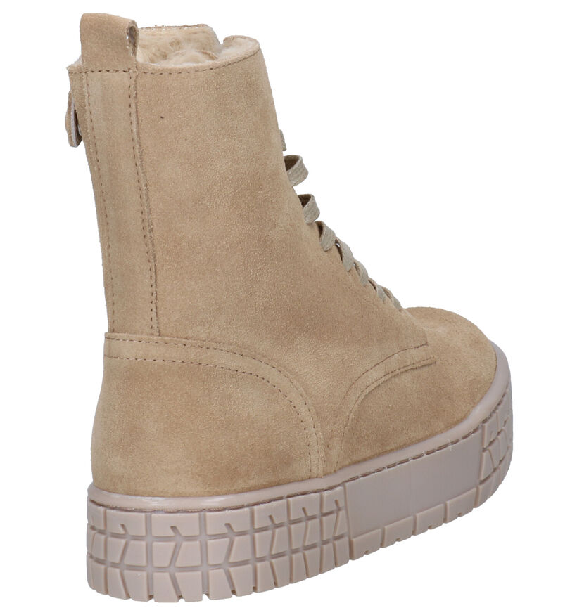 Hip Beige Bottines in daim (296847)