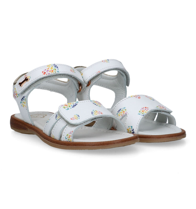 STONES and BONES Zefia Sandales en Blanc pour filles (322542)