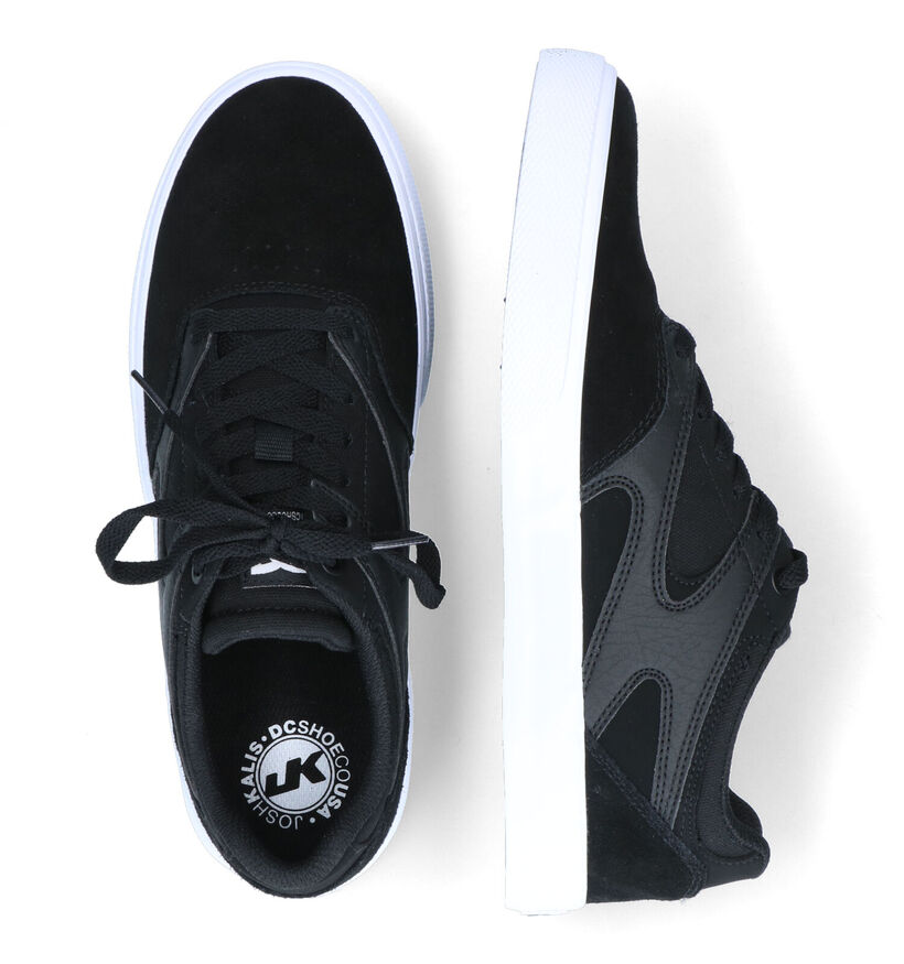 DC Shoes Kalis Vulc Zwarte Sneakers voor heren (312188) - geschikt voor steunzolen