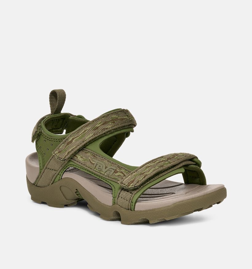 Teva Y-Tanza Sandales de marche en Vert pour filles, garçons (356300)