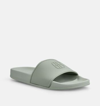 Laurent David Nu-pieds Orange/Vert