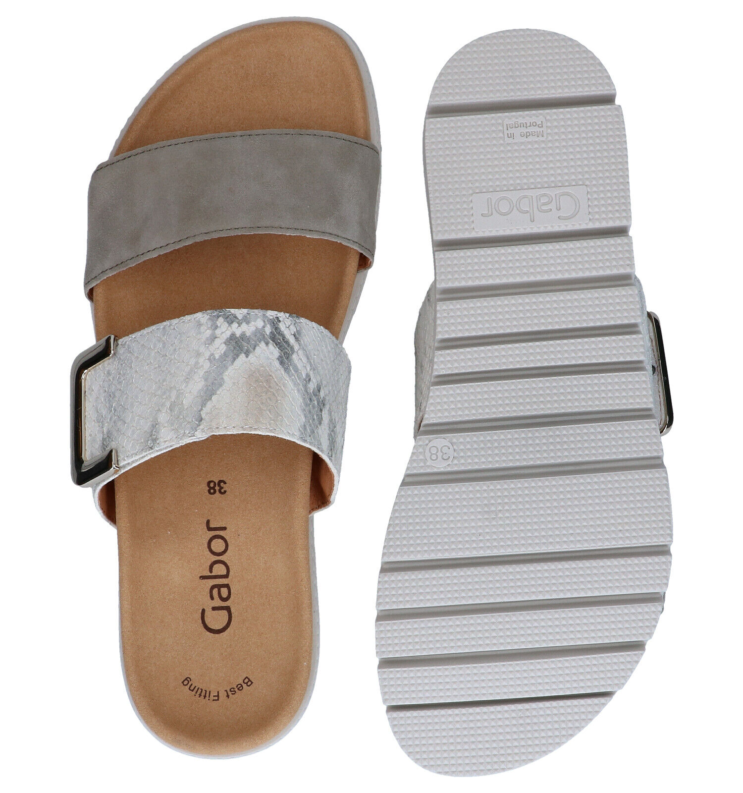 Gabor new arrivals slippers taupe
