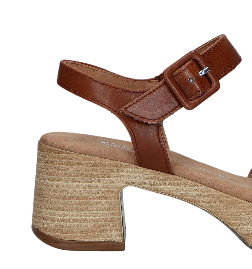 Gabor Comfort Sandales en Cognac pour femmes (323359)