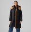 Vero Moda Diane Zwarte Parka voor dames (329018)