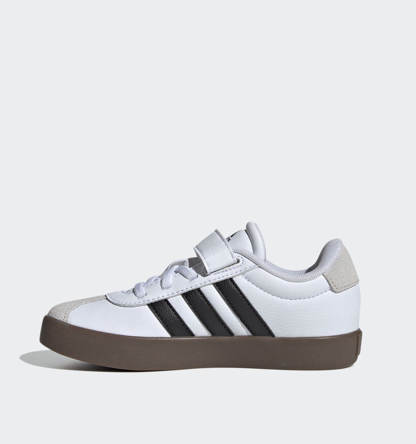 adidas VL Court 3.0 Baskets en Blanc pour filles, garçons (350103)
