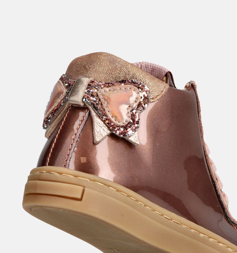 FR by Romagnoli Chaussures hautes en Rose pour filles (364833) - pour semelles orthopédiques