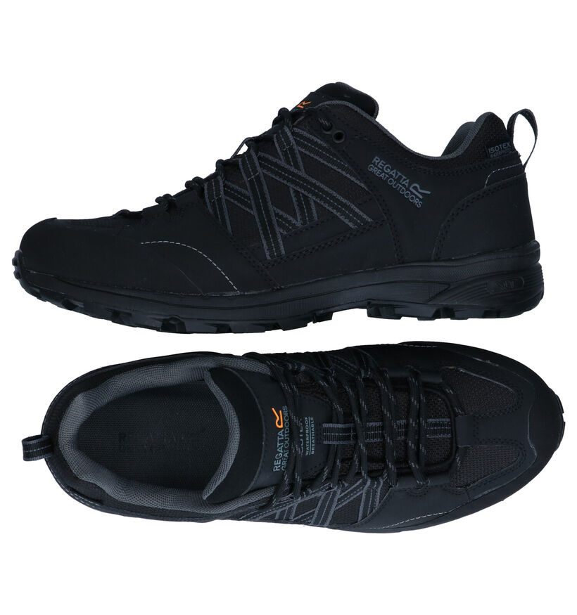 Regatta Samaris Chaussures de randonnée en Noir en simili cuir (295308)