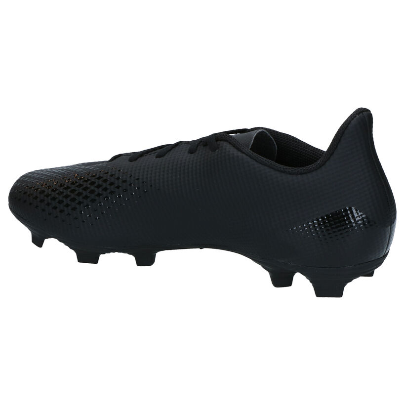 adidas Predator Zwarte Voetbalschoenen in kunstleer (265406)