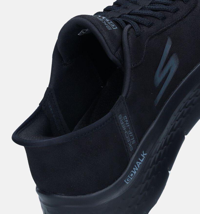 Skechers Slip-ins Go Walk Flex Baskets en Brun pour femmes (345119)
