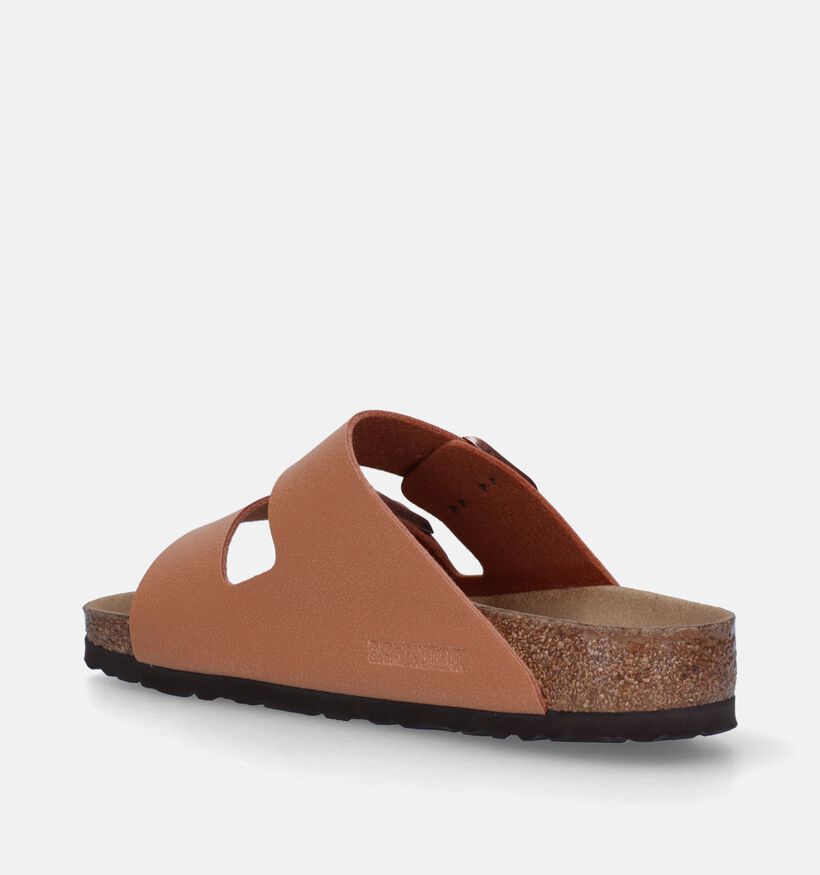 Birkenstock Arizona Vegan Bruine Slippers voor dames (337977)