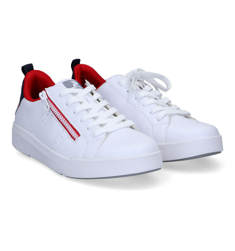 R-Evolution Baskets casual en Blanc pour femmes (310171) - pour semelles orthopédiques