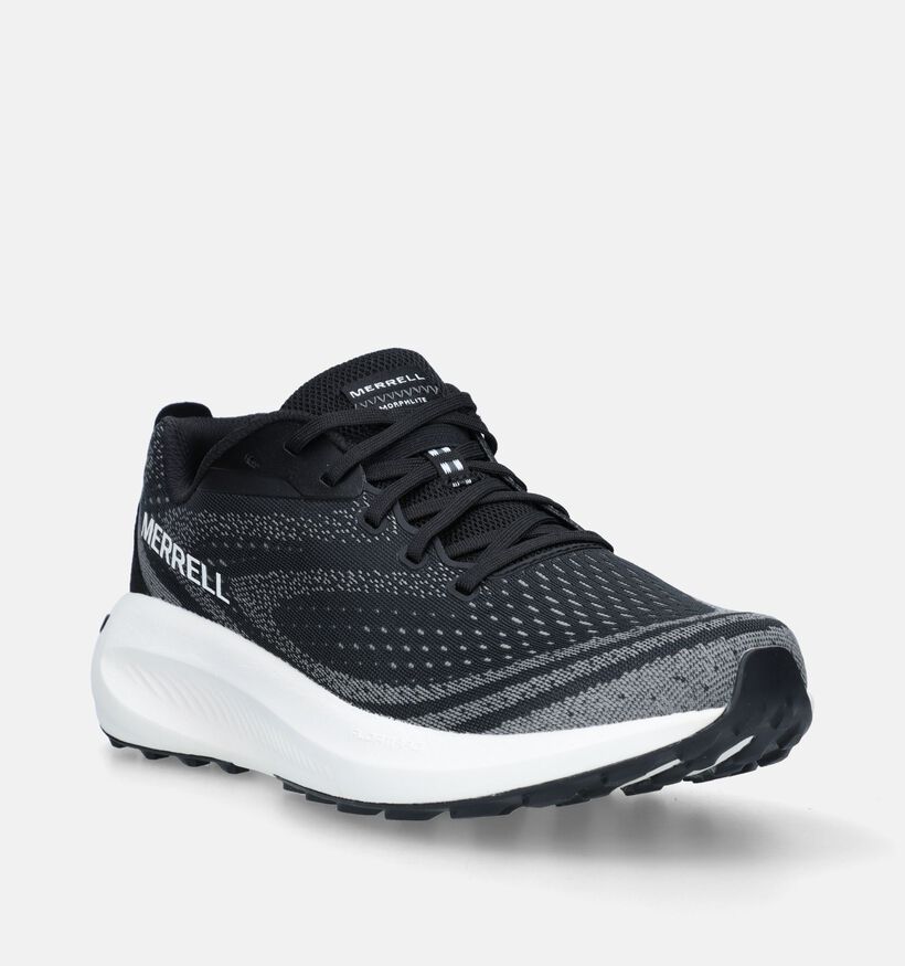 Merrell Morphlite Zwarte Loopschoenen voor heren (341911) - geschikt voor steunzolen